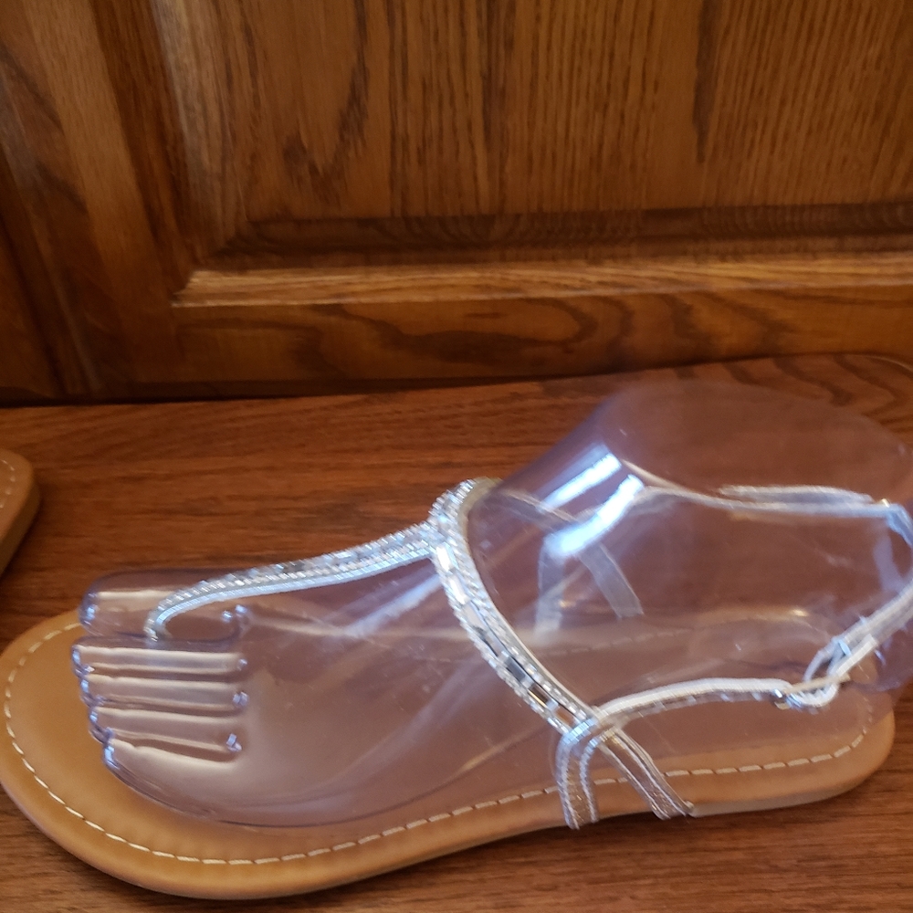 Jynx Rhinestone Sandals! NWOT! - Picture 4 of 9